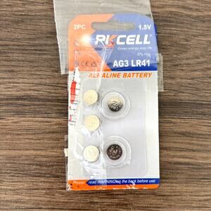 LR41 Batteries AG3 - Button Cell Batteries - Package of 5 Batteries